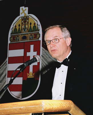 Dr. Tom Harasti, Master of Ceremonies