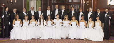 Debutantes with Fathers/Escorts